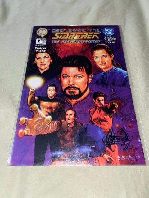 Star Trek The Next Generation Deep Space Nine #2 Nov 1994 Malibu Comic Book