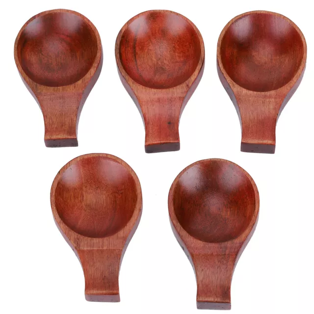 5pcs Sauce Dish Japanese Style Wooden Soy Sauce Seasoning Dish Multi-purpose