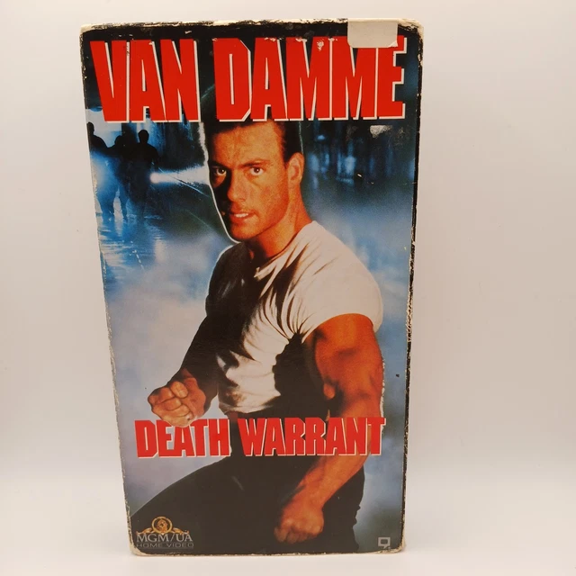Jcvd DEATH WARRANT 1990 VHS Jean Claude Van Damme JCVD - Tested $9.95 ...