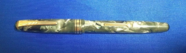 ONOTO MARBLED PEARL Lever fountain pen c1950] EUR 870,00 - PicClick FR