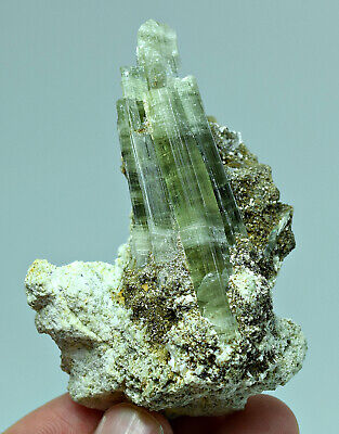 310 CT Full Terminated Natural Zoisite OF Tanzanite Huge Crystals ON Matrix@PAK