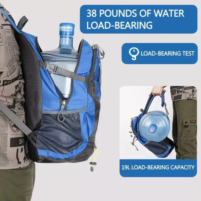 Large 40L Waterproof Backpack Bag Camping Walking Hiking Outdoor Travel Rucksack