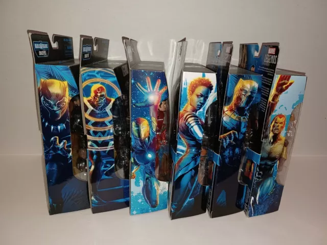 Marvel Legends, Black Panther, Okoye BAF Wave, conjunto completo de 6 figuras nuevo en caja