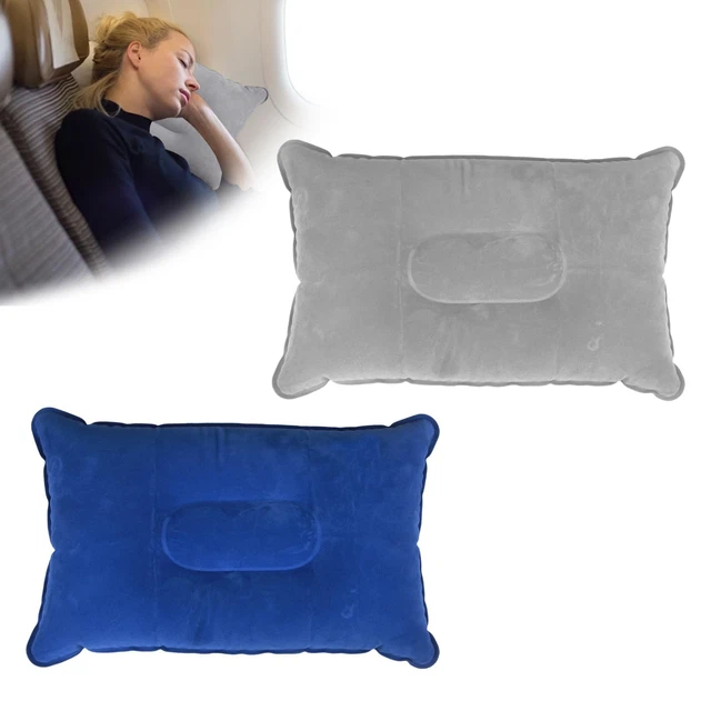 Coussin De Voyage Gonflable Ultra Léger Avec Masque Pour Les Yeux Et Les Bouchons D'oreille