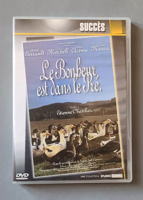 DVD LE BONHEUR EST DANS LE PRE - Michel SERRAULT / Eddy MITCHELL - CHATILIEZ