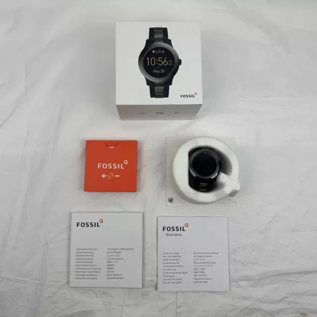 Fossil Q Wander Smart Watch New Open Box FTW2113 DW2b Grey Silver