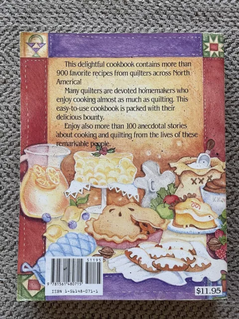 Favorite Recipes from Quilters Trade Paperback 1992 Louise Stolzfus Cookbook 2