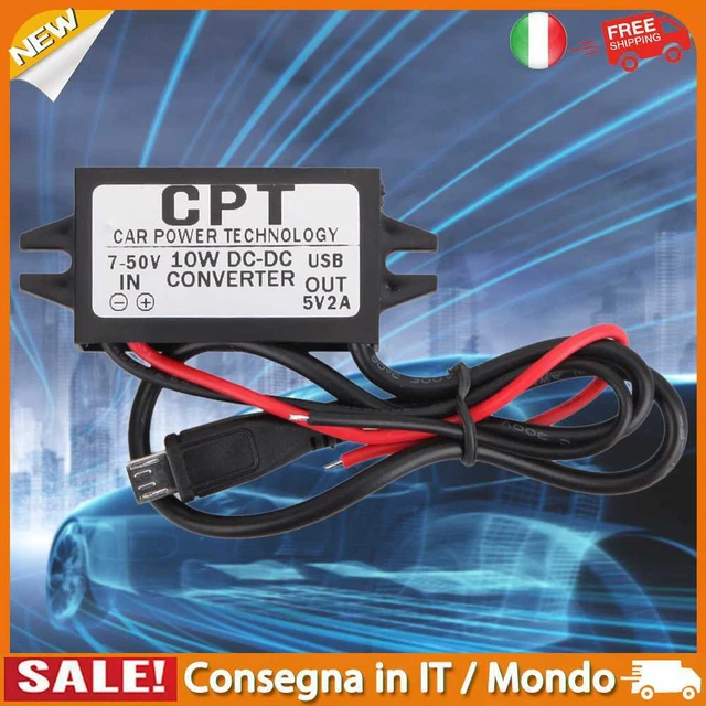 IT CPT-HUL-6 vehicle power supply (5V output) 2A MAX single MicroUSB