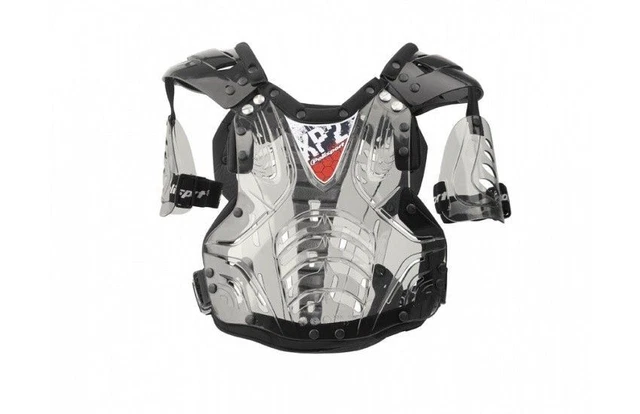 Pare-pierre POLISPORT XP2 noir/argent taille unique Adulte ( Sports motorisés