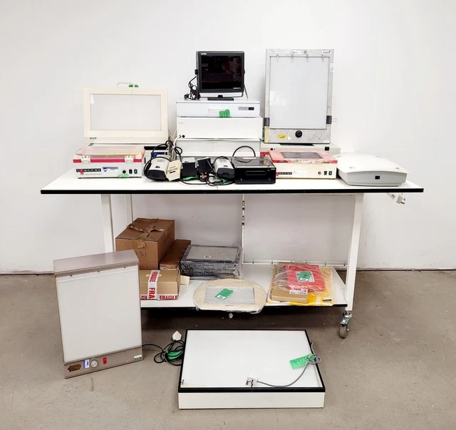 Job Lot of Laboratory Light Boxes - X-Ray Viewing, UV Transilluminators Lab