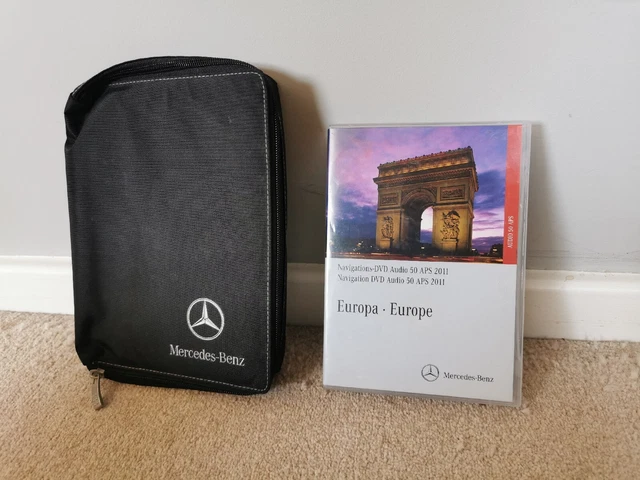 Navigazione DVD Europa Mercedes APS 2011 CLASSE E con custodia da viaggio