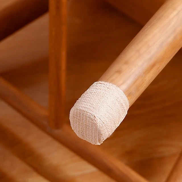 Anti-Kratzer Füße Schützen Geräuschreduzierung Holzboden Möbelfußpolster Rundum
