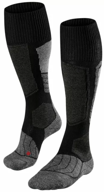 Falke Pour des hommes Skiing 1 Bloquer Polyproyle Chaussettes - Noir