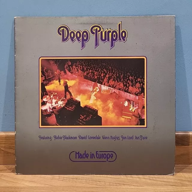 DEEP PURPLE Vinyl Made In Europe Original 1975 UK Vinyl Record LP Album - EX/VG+