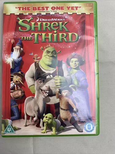 Shrek The Third DVD Animation & Anime (2007) Quality Guaranteed Amazing Value