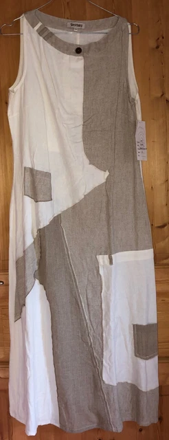 Tunique Fluide TERA BORA En Voile, Beige, Taille 42/44, Pour Femme, été