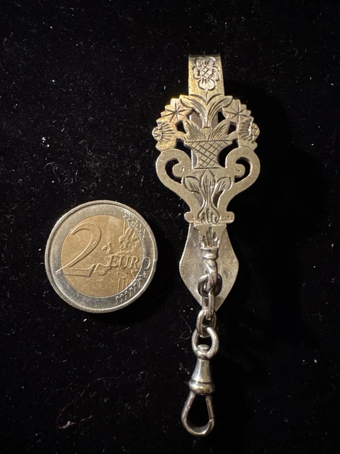 Chaîne En Argent Massif 925/1000 - Longueur 60 Cm, Poids 11.6 Grammes - Occasion Avec Poinçon - Bijou Fin Et Intemporel