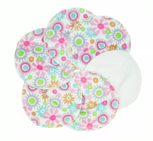 ImseVimse Coussinets d'Allaitement Coussin d'Allaitement Fleurs Coton Bio...