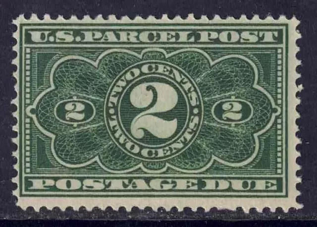 US Scott JQ2 2c Parcel Post Postage Due Stamp mint S13
