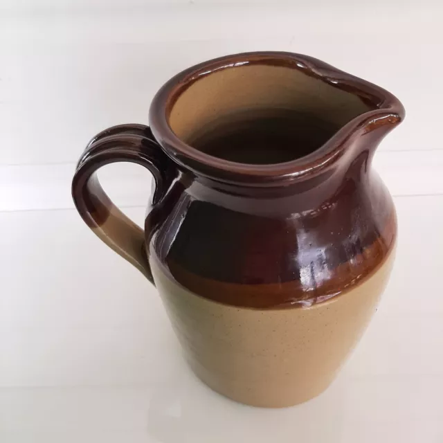 Pearsons Of Chesterfield England Pottery Jug 1810, 17.5cm Tall,  2 Pint 3