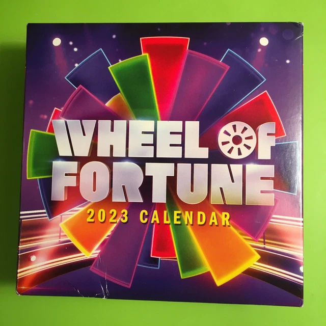 Wheel Of Fortune 2023 Calendar FOR SALE! PicClick