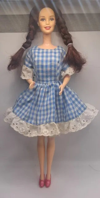 Mattel Barbie Wizard of Oz Dorothy 1998 Head 1966 Body Talking Light  Up Doll