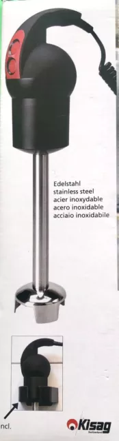 Kisag SKB 8220 GB Professional Stainless Steel Hand Stick Stab Blender (20cm)