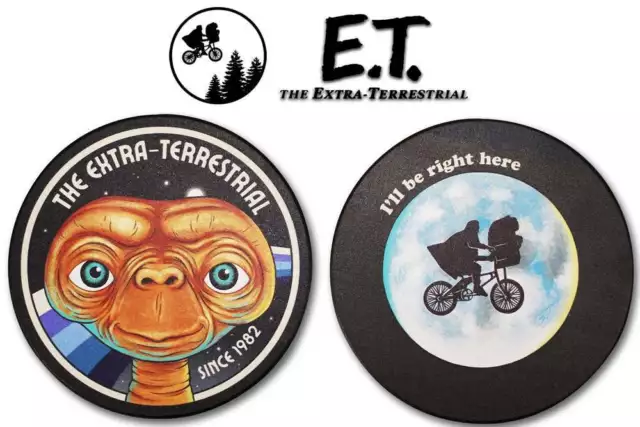 HMB E.T. Set Of 2 Ceramic Coasters