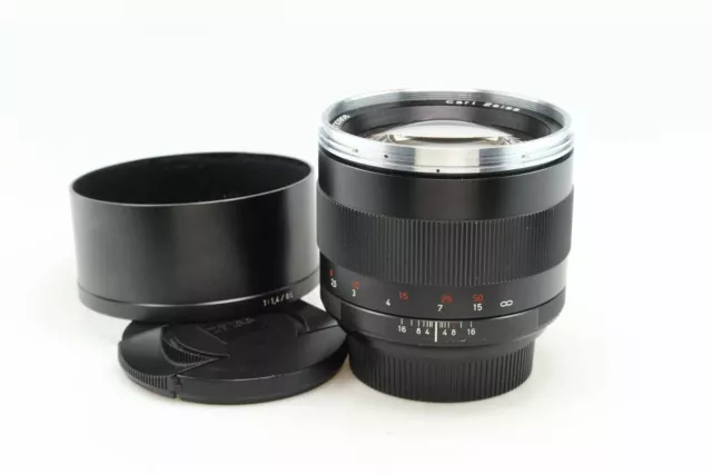 Zeiss Planar 85mm f 1,4 ZE red T* Objektiv Canon mount 94745