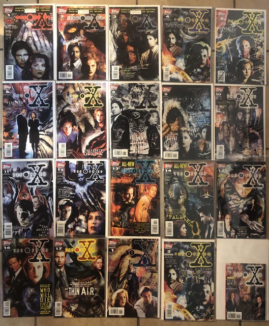 X-Files 1-17 Special Numbered Edition, Annual And Comic Digest Topps Comics 1995