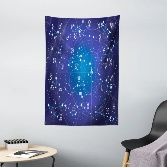 Astrology Tapestry Constellation Zodiac Print Wall Hanging Decor