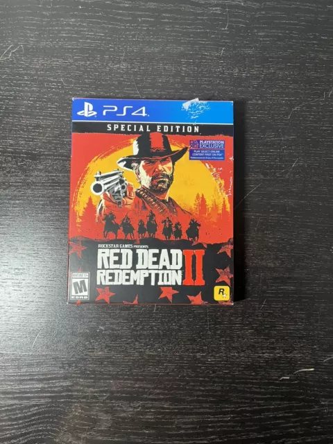 Red Dead Redemption 2 Special Edition - Sony PlayStation 4 - PS4 Incomplete