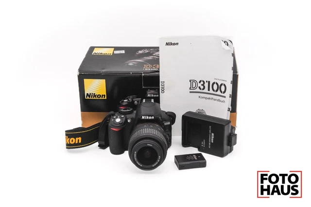Nikon D3100 SLR Camera Kit + Nikkor AF-S 18-55mm f/3.5-5.6 Lens shutter@916 0437