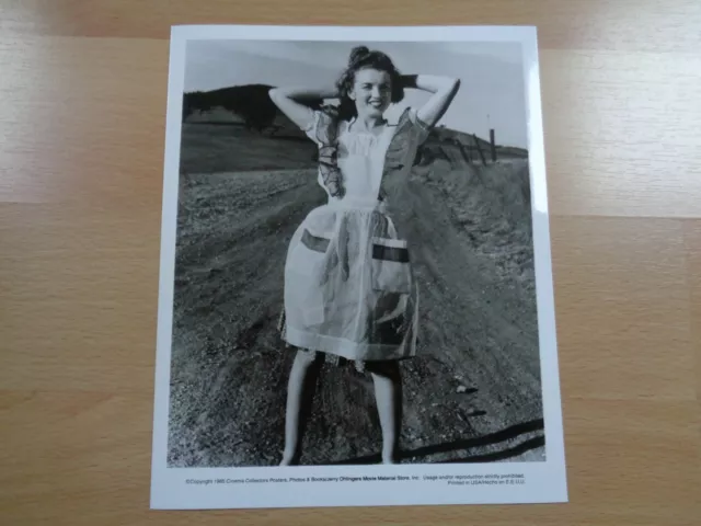 1945 Vintage Original Marilyn Monroe Photo 25Cmx20Cm Andre De Dienes Printed Usa