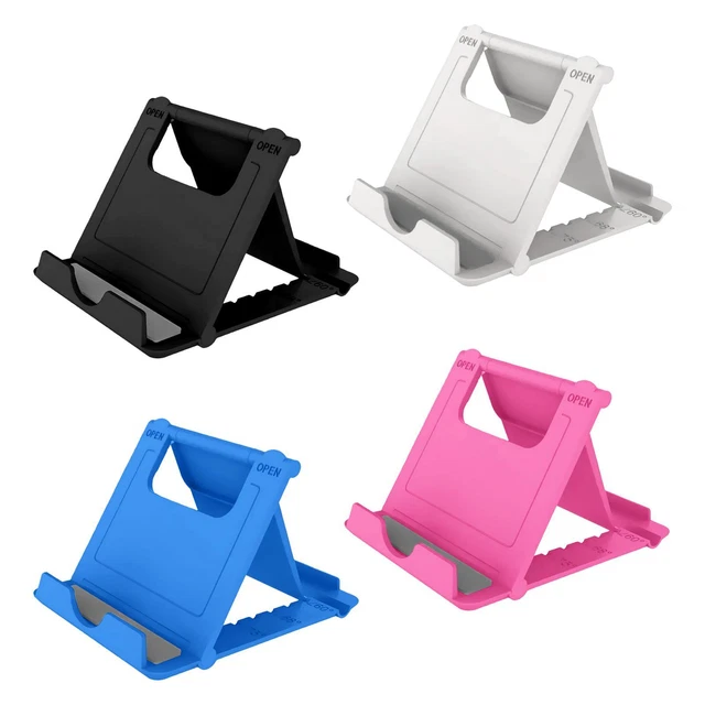 2 Stück Ultradünne Handy-Ständer – Faltbarer Mini-Kickstand Mit Verstellbarem Winkel, Abnehmbarem Klebeband