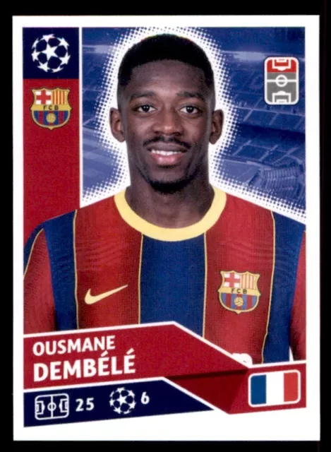Topps Champions League (2020-2021) Ousmane Dembélé FC Barcelona No. BAR14