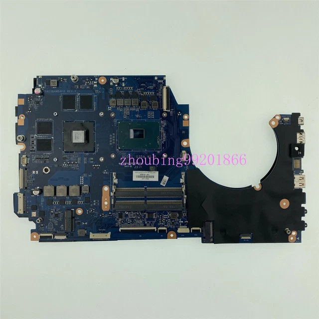 For HP 929518-601/001 1050 4GB w/ i7-7700HQ CPU laptop motherboard