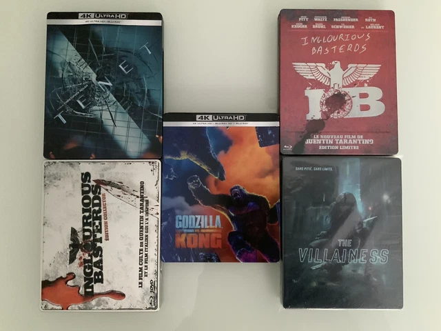 Lot Blu Ray Et 4 K Steelbook