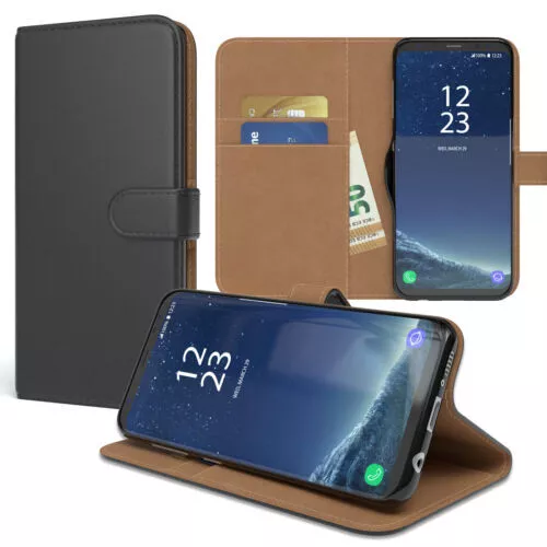 EAZY CASE Premium Custodia Cellulare Wallet Protettiva Flip Pieghevole Bumper