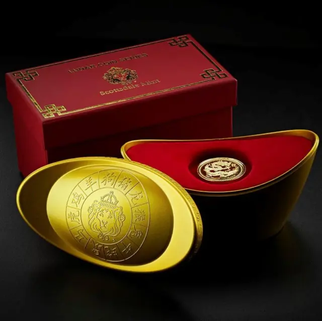 2024 Lunar Year of the Dragon 1oz .9999 Gold Coin - Serial #324
