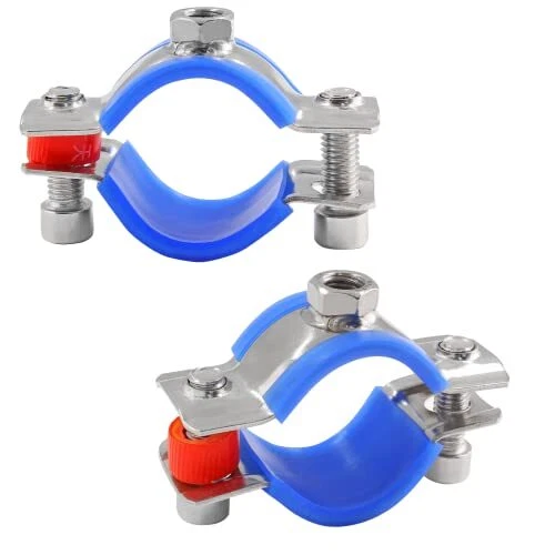 Stainless Steel Split Ring Hanger - Pipe Support Bracket Clamp (32mm-34mm)