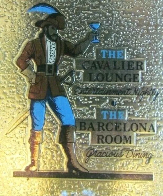 Cavalier Matchbook Matchcover: Knoxville Ramada Inn Hotel (Tennessee) -E13