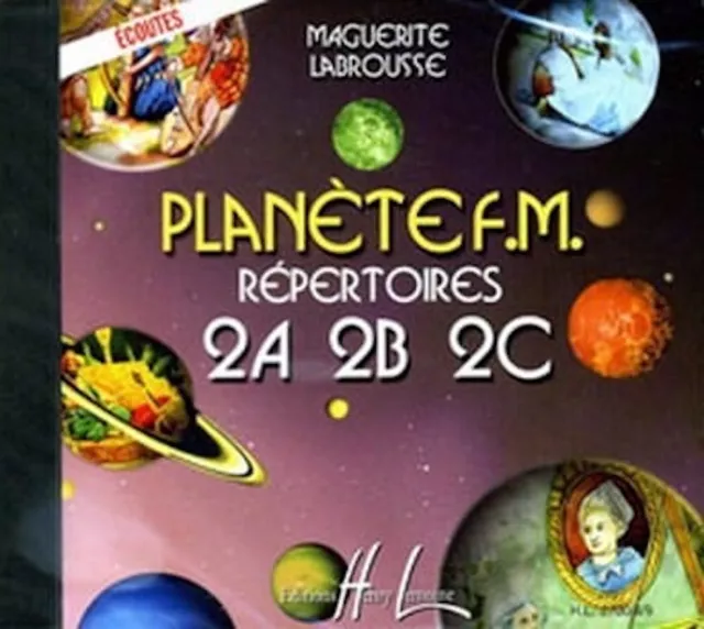 LABROUSSE planet fm directories 2A 2B 2C (Cd listens)