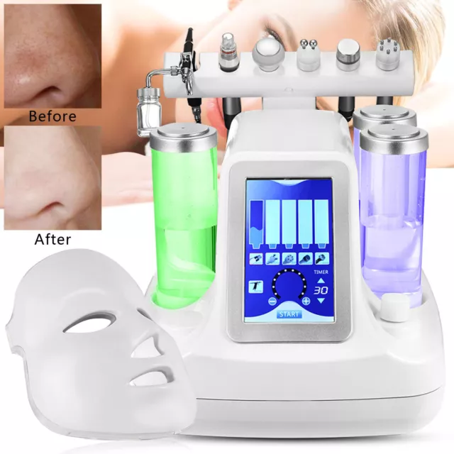 BIO RF dermoabrasión belleza ultrasonido dermoabrasión de agua máquina de belleza