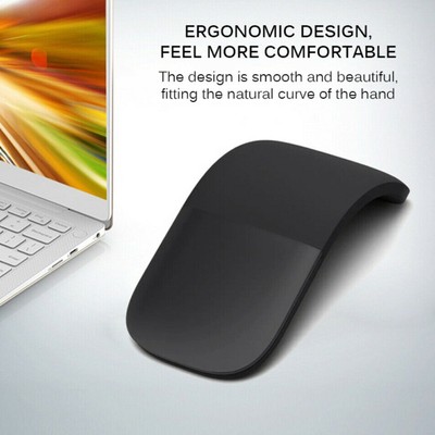 Pieghevole ARC Touch Mouse Wireless 2.4GHz ricevitore ottico TOUCH Pc Laptop B1 