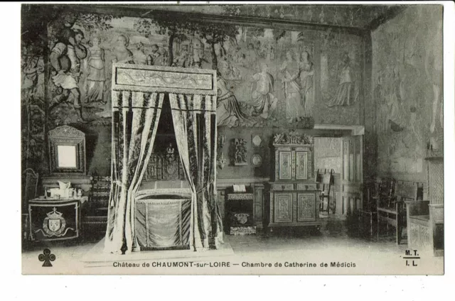 CPA-Carte Postale -FRANCE Chaumont sur Loire -Chambre de Catherine de Medicis