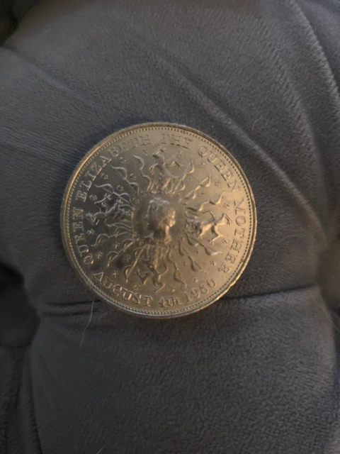 Sammlermünze 80. Geburtstag Queen Elizabeth The Queen Mother – Limitierte Auflage, Royal Mint 1980
