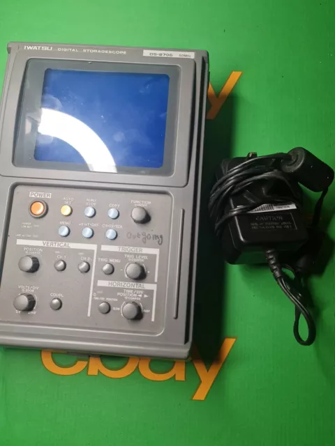 IWATSU DS-8706 KANSOKUOU DC-60MHz 2ch Oscilloscope