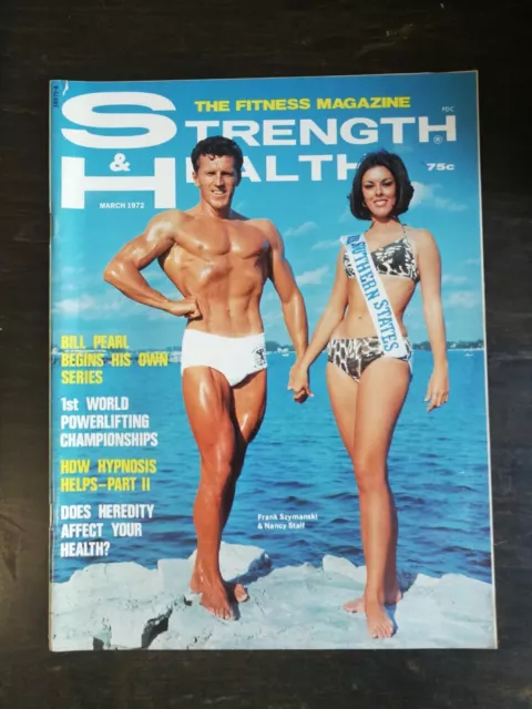 Muscular Development Magazine March  1972 - Frank Szymanski - Nancy Staff