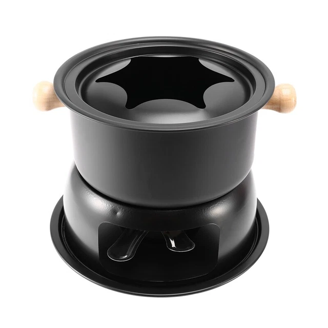 Set Fondue Maker Cioccolato Gelato Multifunzionale In Acciaio Carbonio Schok4143